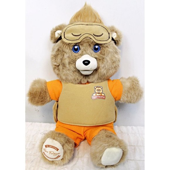 Teddy Ruxpin 2017 Talking Bear Bluetooth Plush Stuffed Animal Wicked Cool Toys - Picture 1 of 16